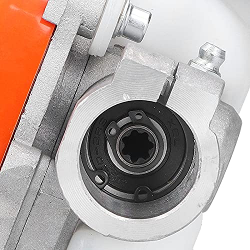 Chainsaw Gearbox Head, Multi Function Pole Saw Pruner Brush Tree Cutter Replacement Tool Gears Assembly Attachment Part for Hedge Trimmer Lawn Mower High Branches Saw Garden Gearhead(26mmx7 Teeth)