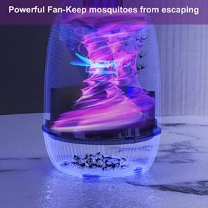 Diaotec Plug in Mosquito Zapper Lamp Indoor Use Electric Bug Zapper Fly Insects Trap with UV Light Attractant