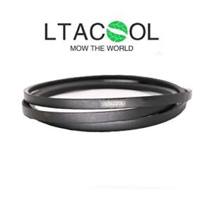 LTACOOL Garden Tiller Belt 1/2" x 24.6" Replacement for 754-04061 Bolens Yard Machines MTD 21A-250H065 21A-250J265 21A-250H765 21A-251E000 21A-251F200