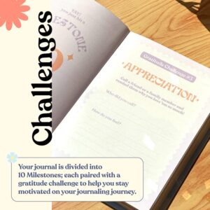 Gratitude Journal | Gratitude Planner | Grateful Journal | Notcoy (Sunset Garden)