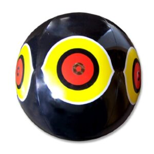 Bird-X Scare-Eye® Bird Repellent Predator Eyes Balloon, Black