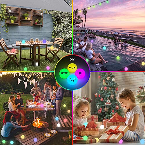 1 PC Floating Pool Light, 3-In Led Glow Pool Ball Light w/ Remote, 16 RGB Colors Changing Waterproof Hot Tub Accessory, Hanging Light up Ball Night Light for Bath Pond Beach Garden Christmas Decor