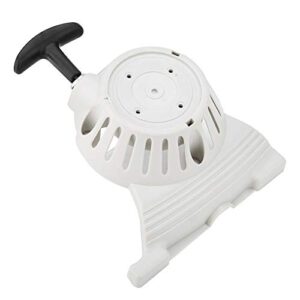 Estink Recoil Pull Starter, White Plastic Pull Starter, Gardening Tools for Garden Brush Cutters Brushcutter Accessories