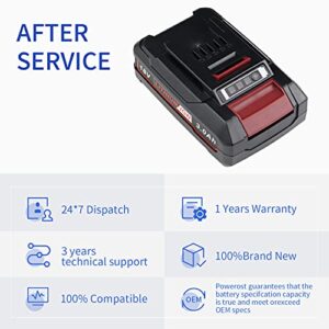 Powerost 3Ah 18V Replacement Battery Compatible with All Einhell Tools X-Change 4511396 4511437neu 4511437OVP PXBP-300 PXBP-600 PX-BAT52 Garden Cordless Power Tools Battery