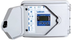galcon 8054s ac-4s watering timer propagation & irrigation smart sprinkler controller for indoor & outdoor with daily / cyclic programming, home or gardens, misting seeds, nurseries and greenhouses