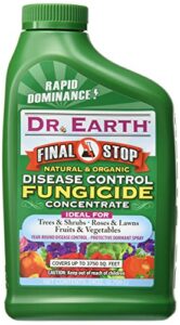 dr. earth 100518126 final stop disease control concentrate fungicide, 24 oz