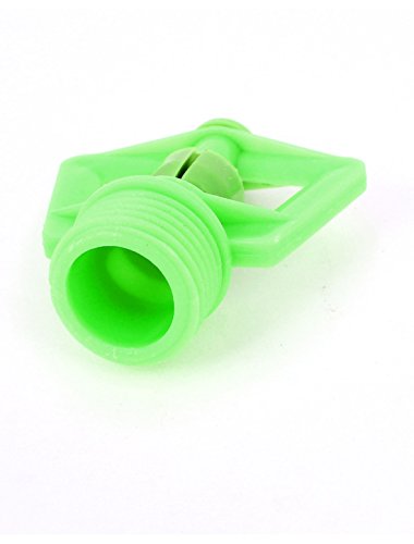 Qtqgoitem Garden 1/2PT Male Thread Plastic Rotary Water Mist Spray Nozzle Green (Model: 469 5e6 78f EDC 690)