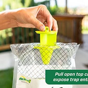 RESCUE! Big Bag Fly Trap – Disposable, Outdoor Use - 2 Traps