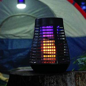 PIC Portable Solar Insect Killer Torch (FLPT), Bug Zapper and Flame Accent Light, Kills Bugs on Contact