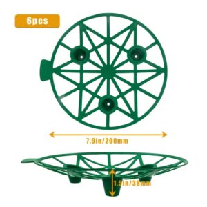 MingQiEven 6 Pack Melon Cradle Garden Plant Plastic Support for Protecting Watermelon, Pumpkin, Cantaloupe