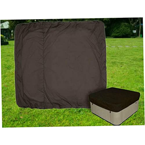 Ckuakiwu Outdoor Hot Tub Cover, 231x231x30cm Waterproof SPA Hot Tub Covers, Garden Bath Pool Cover