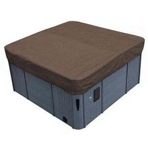 Ckuakiwu Outdoor Hot Tub Cover, 231x231x30cm Waterproof SPA Hot Tub Covers, Garden Bath Pool Cover
