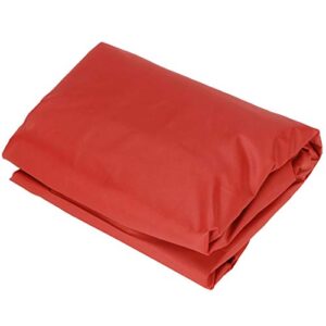 Junlucki Pool Supplies, Pool Cover, Drawstring Design Waterproof Cover Children Sandbox Swimming Pool Cover Backyard for Garden(red, 12012020cm)