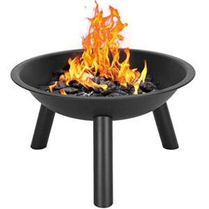 jahh 22inch reusable campfire pot portable outdoor garden easy lighting fire pits travel camping tank heating fire box home uesd