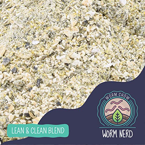 Arcadia Garden Products Worm Chow - Lean & Clean Blend - 2 lbs, Wormeries, Vermiculture, Worm Feeding, Worm Nutrition (WN35)