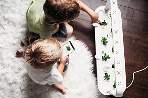 Click and Grow Smart Garden 9 PRO w/Bluetooth | App and Touch Controlled Indoor Garden | Easier Than a Hydroponics Growing System | Herb & Vegetable Garden Starter Kit w/ 9 Plant Pods