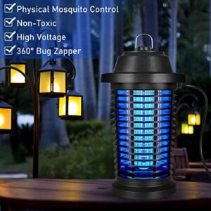 Horyii Bug Zapper Outdoor, Mosquito Zapper Fly Zapper for Outdoor Indoor, Mosquito Killer for Backyard, Patio