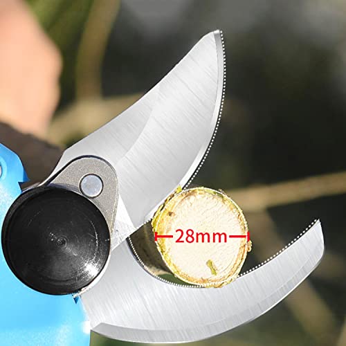 SK5 Alloy Blade, Electric Garden Replacement Blade Scissors, 25-28mm/30mm/32mm/40mm Pruning Shear Cutting Blades ( Color : A , Size : 25-28mm Lower blades )