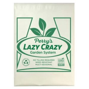 lazy crazy garden – grow vegetables & fruits on your lawn – 12×3 ft biodegradable garden bed soil