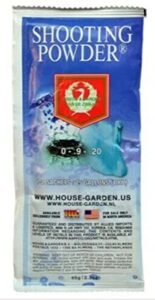 house & garden shooting powder sachet (5 sachets per box)