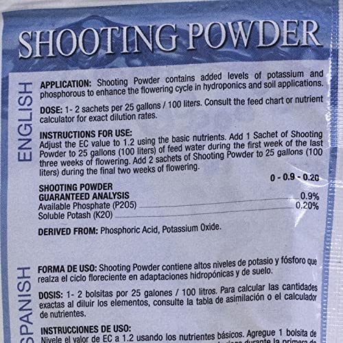 House & Garden Shooting Powder Sachet (5 sachets per Box)