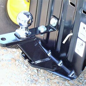 P&M Fabrication Universal Lawn Garden Tractor Hitch with Support Brace Kit Included