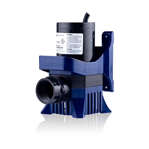 Alpine Corporation 2100 GPH Cyclone Pump for Ponds, Fountains, Waterfalls, and Water Circulation