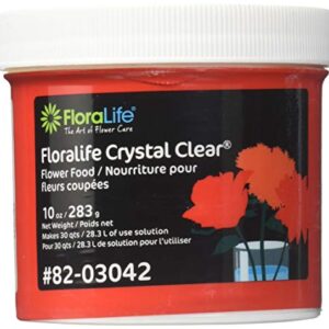 Cut Flower Food Floralife Crystal Clear 10 Ounce