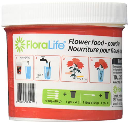 Cut Flower Food Floralife Crystal Clear 10 Ounce