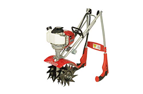 Mantis 7940 4-Cycle Gas Powered Cultivator, red