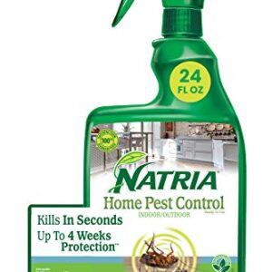 Natria 706260D Home Pest Control Bug Killer for Indoor and Outdoor, 24-Ounce, Ready-to-Use