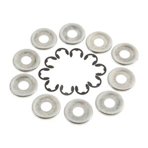 hicello 10 sets clutch drum washer, clutch washer and e-clip kit replacement for stihl 017 018 021 023 025 ms170 ms180 ms230 ms210 ms250 9460 624 0801/0000 958 1022