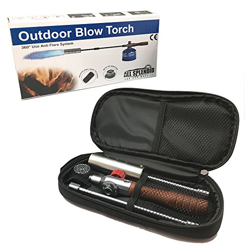 All Splendid Outdoor Blow Torch-Garden Torch-Weeds Killer-Burner Blaster-Outdoor Blow Torch-Weed Burner-With Anti Flare System-With an Adapter