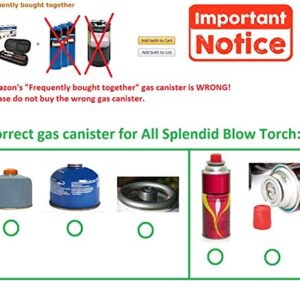 All Splendid Outdoor Blow Torch-Garden Torch-Weeds Killer-Burner Blaster-Outdoor Blow Torch-Weed Burner-With Anti Flare System-With an Adapter