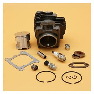 Unbrands Outdoor Power Tools 44.7mm Cylinder Piston Ring Spark Plug Bearing Oil Seal Kit Compatible with Stihl MS261 MS 261 MS261C Garden Chainsaw Spare Parts Cylinder Piston