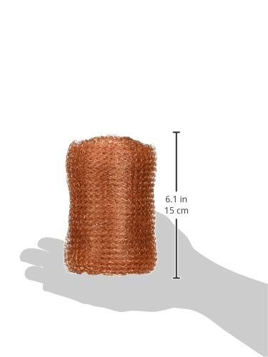 FlyBye DS8015 Copper Mesh for Pests and Bird Control, 20 ft.