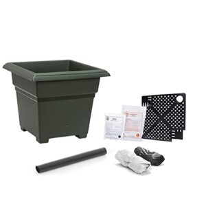 earthbox 81751 technology root & veg organic garden kit, green