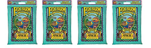 FoxFarm FX14053 Ocean Forest Potting Soil, 4 - 12 Quart Bags