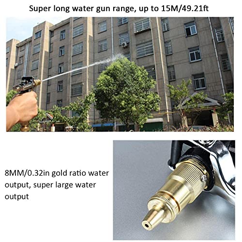 PLGEBR High Pressure Water Gun Metal Water Gun High Pressure Pressure Power Spray Water Washer Washer Garden Jet Tools Car Washing