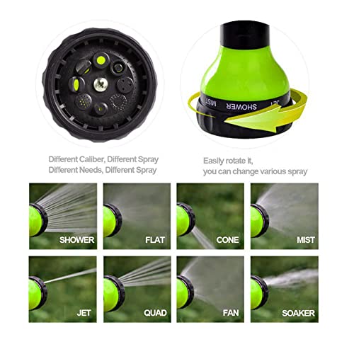 High Pressure Washer with Soap Dispenser Bottle,High Pressure Washerfor Lawn, Clean Plants, Car Wash,Showering Pet ,Garden Hose Nozzle