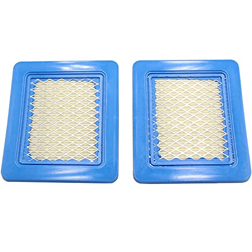 2 Pack 491588S Air Filter for BS 491588 399959 4942245 4915885 3.5-6.5 HP Quantum Engines, Lawn Mower Air Filter