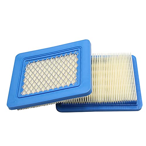 2 Pack 491588S Air Filter for BS 491588 399959 4942245 4915885 3.5-6.5 HP Quantum Engines, Lawn Mower Air Filter