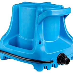 Little Giant APCP-1700 115-Volt, 1/3 HP, 1745 GPH, Automatic, Submersible, Swimming Pool Cover Pump with 25-Ft. Cord, Light Blue, 577301