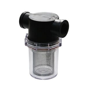 wojet plastic inlet water filter 10.5gpm for pressure washer
