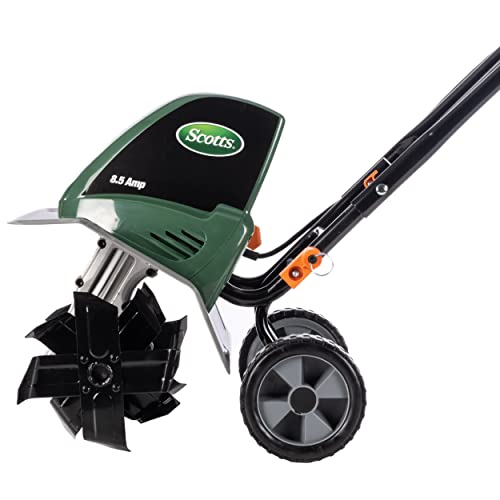 Scotts Outdoor Power Tools TC70001S Electric Tiller, 11-Inch, 8.5-Amp, Green