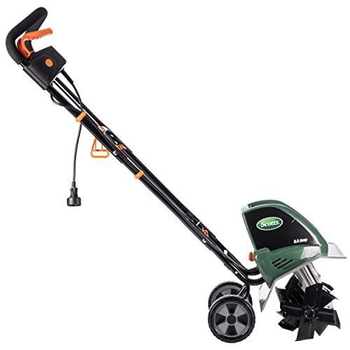 Scotts Outdoor Power Tools TC70001S Electric Tiller, 11-Inch, 8.5-Amp, Green
