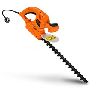 superhandy hedge trimmer 20-inch corded electric 120v 4-amp lightweight lawn and garden landscaping