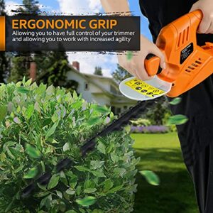 SuperHandy Hedge Trimmer 20-Inch Corded Electric 120V 4-Amp Lightweight Lawn and Garden Landscaping