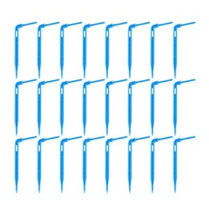 yarnow 100pcs garden irrigation curved drop arrow water saving arrow drip head emitter plants irrigation micro dripper greenhouse garden fittings