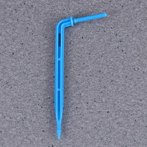 YARNOW 100pcs Garden Irrigation Curved Drop Arrow Water Saving Arrow Drip Head Emitter Plants Irrigation Micro Dripper Greenhouse Garden Fittings